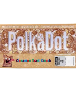 Polkadot Cinnamon Toast Crunch Chocolate Bar
