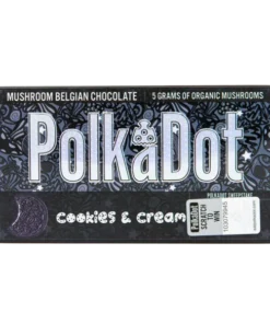 Polkadot Cookies & Cream Chocolate Bar