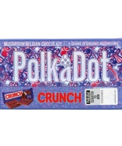 Polkadot Crunch Chocolate Bar