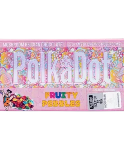 Polkadot Fruity Pebbles Chocolate Bar
