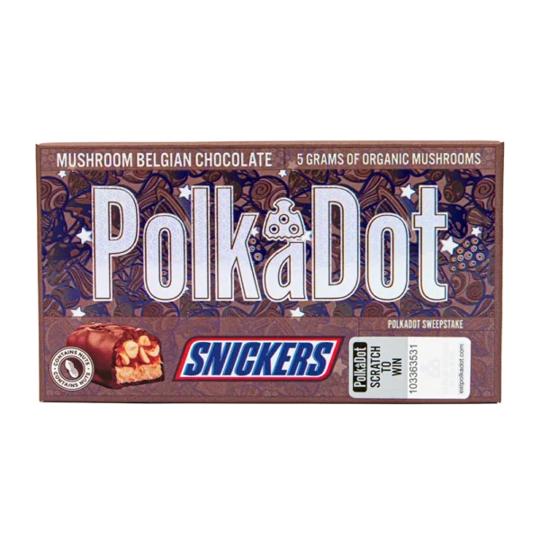 Polkadot Snickers Chocolate Bar