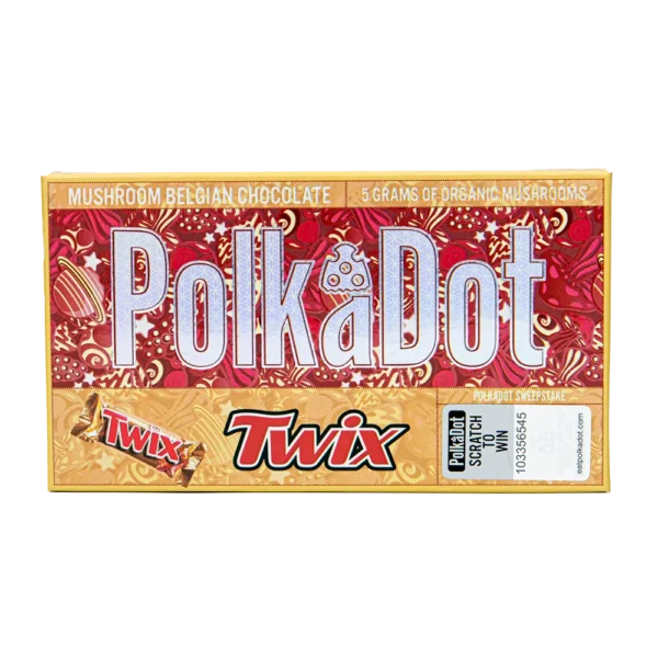 Polkadot Twix Chocolate Bar